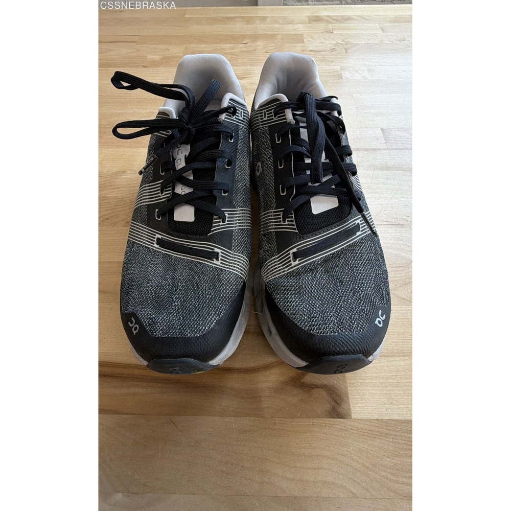 On Cloud Cloudgo Men Running Shoes Sneakers Black Glacier 55.98634 Size 10